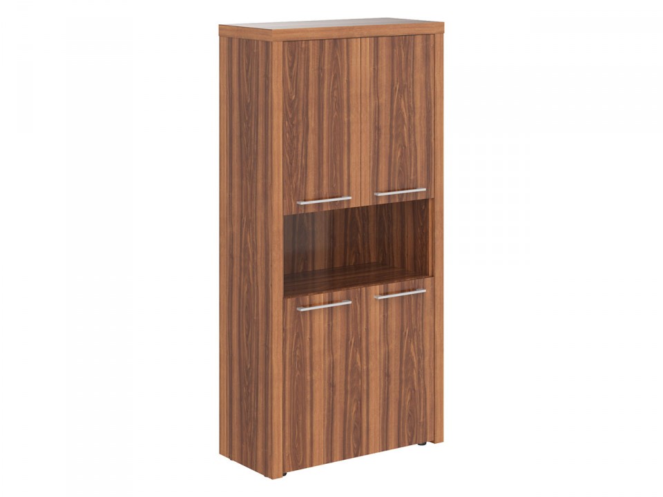 Кабинет руководителя ZENN ZHC85.2 Шкаф закрытый стекл. с топом