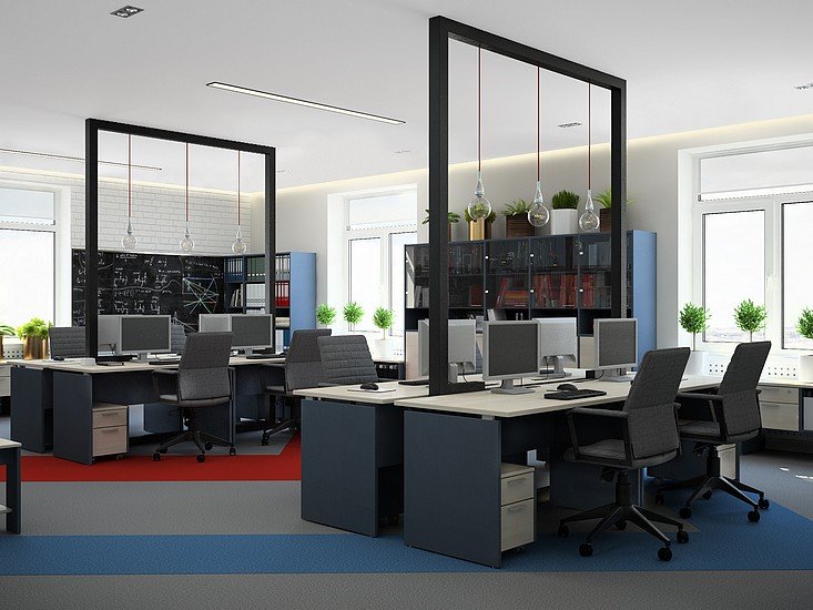 Современная стойка-ресепшн Инновация - вид 16