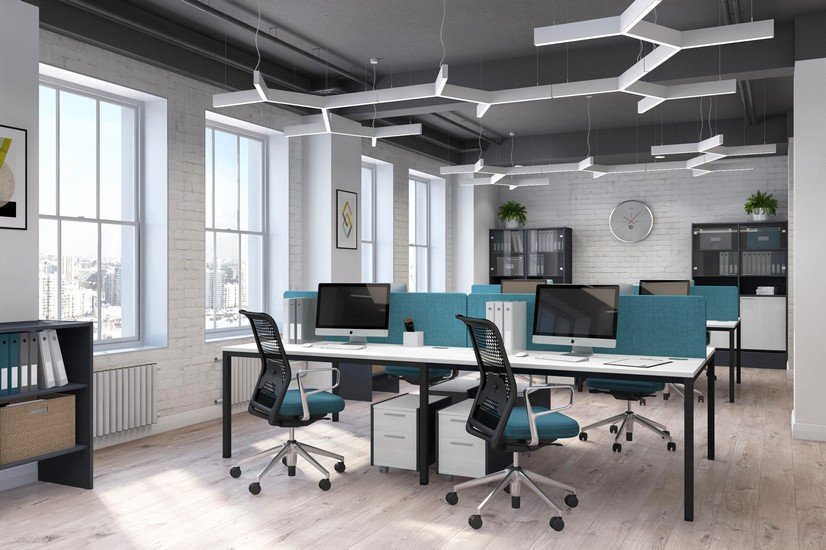 Современная стойка-ресепшн Инновация - вид 6