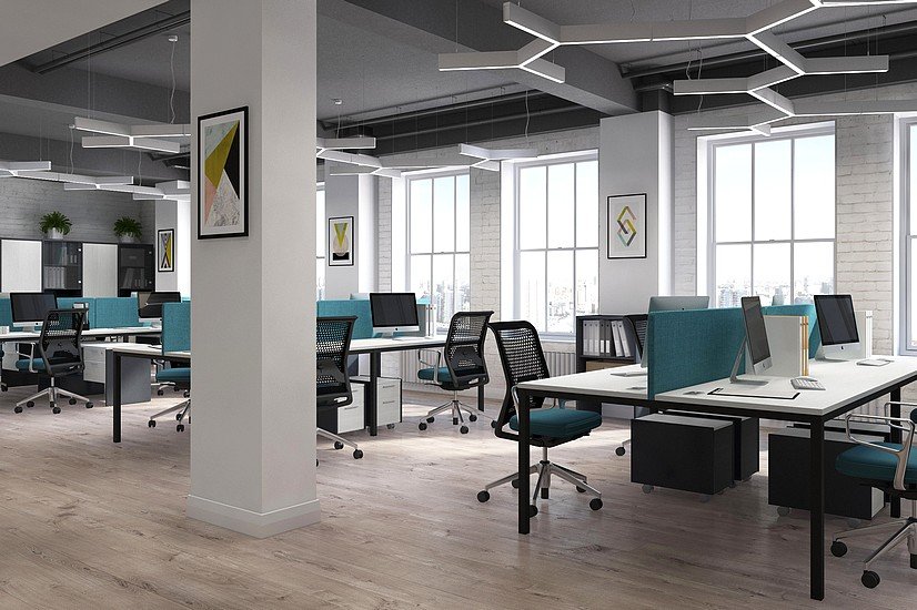 Современная стойка-ресепшн Инновация - вид 9