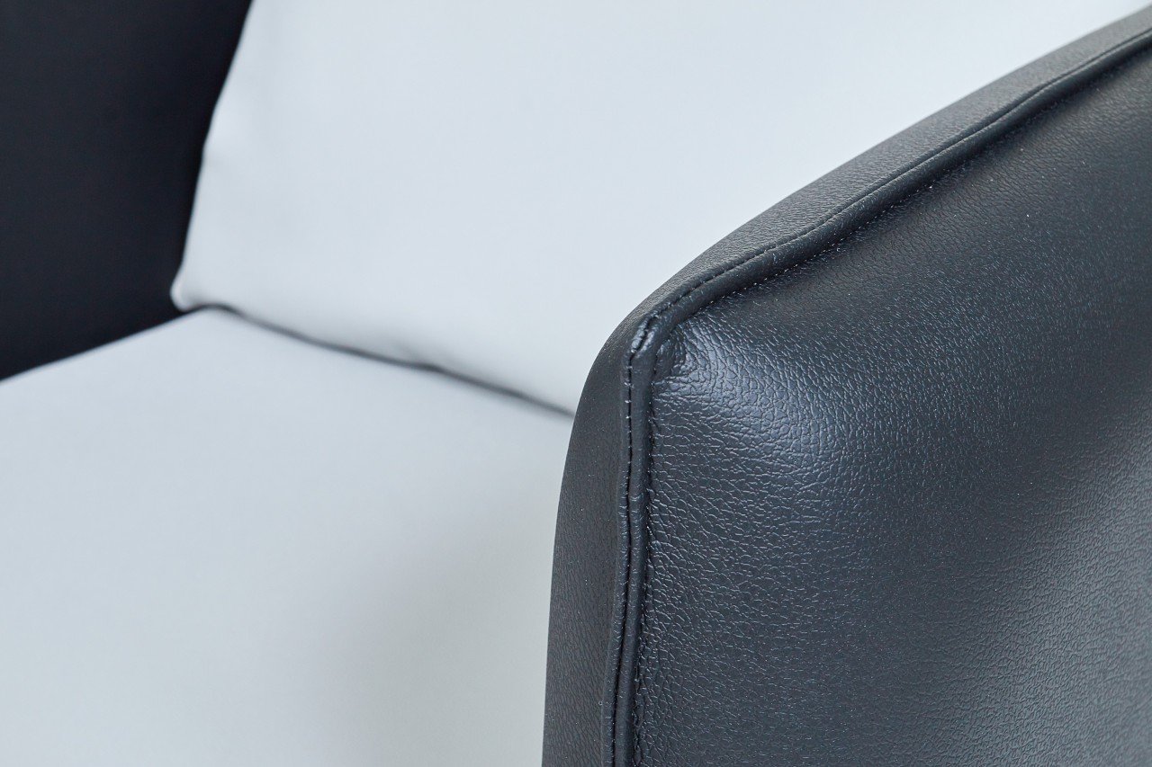 Офисный диван без подлокотников Графит - вид 6