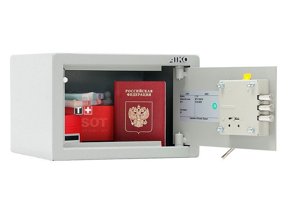 Сейф офисный металлический «AIKO Т-17 KL» - вид 5