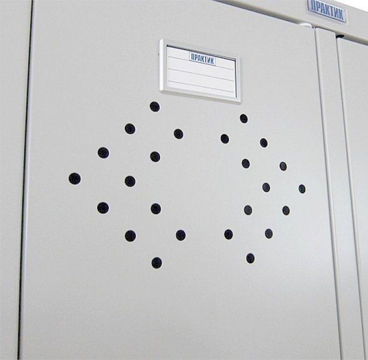 Металлический шкаф «Практик LS 001 приставная секция» - вид 2