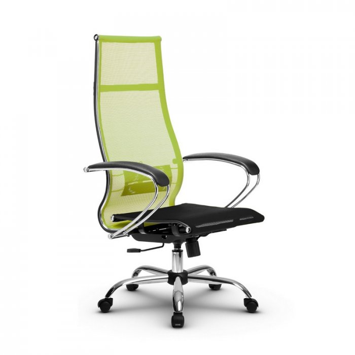 Кресло руководителя МЕТТА B-1m-7/К131 хром 17833 - вид 11