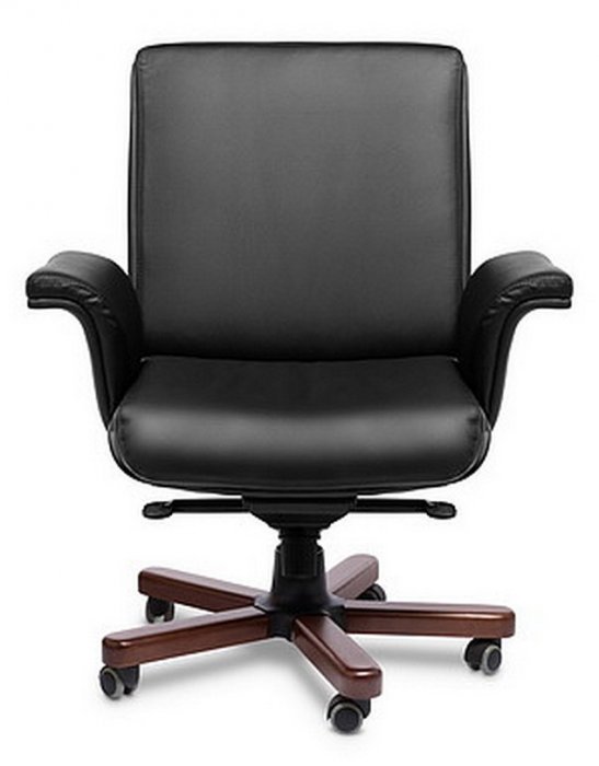 Кожаное кресло руководителя SPLIT B - вид 2