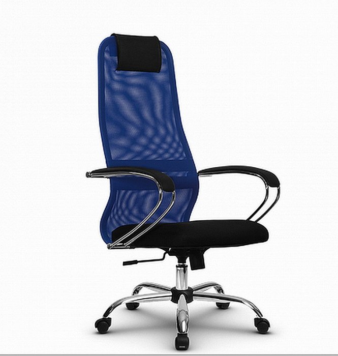 Кресло руководителя METTA SU-BК131-8 хром 17833 - вид 4